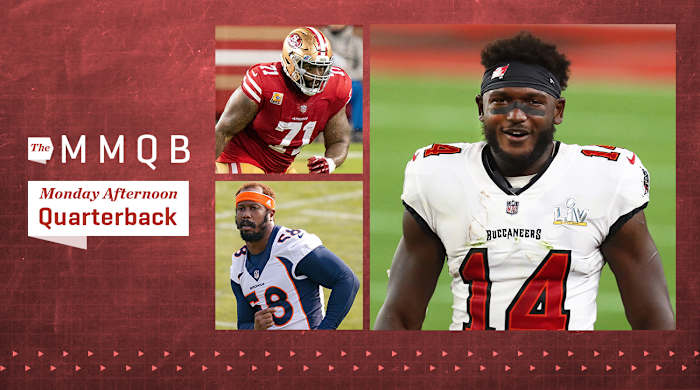 49ers OT Trent Williams, Broncos LB Von Miller and Buccaneers WR Chris Godwin